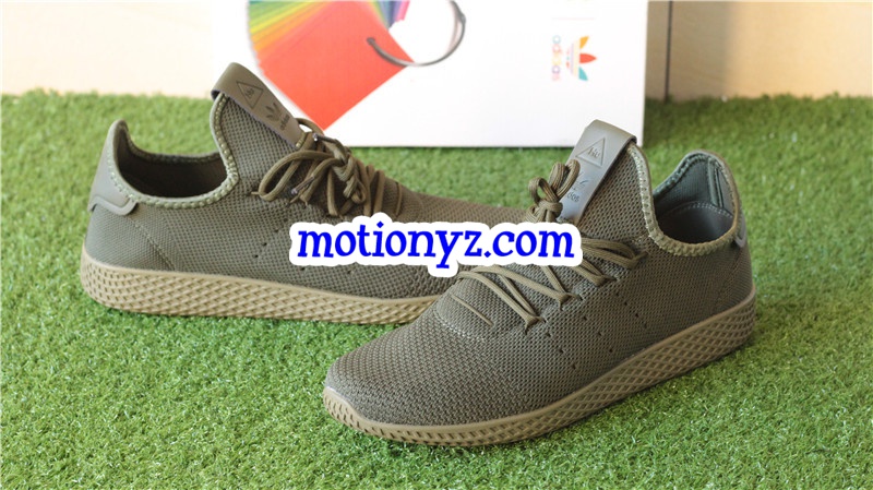 Adidas X Pharrell Williams Tennis Dark Green